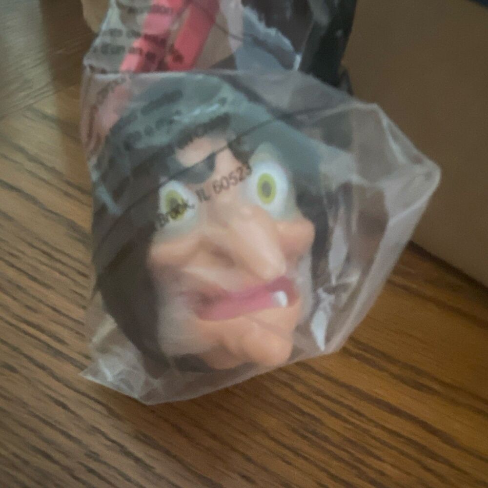 McDonald's Snow White #5- The Witch Happy Meal Toy in Bag (2001) vintage